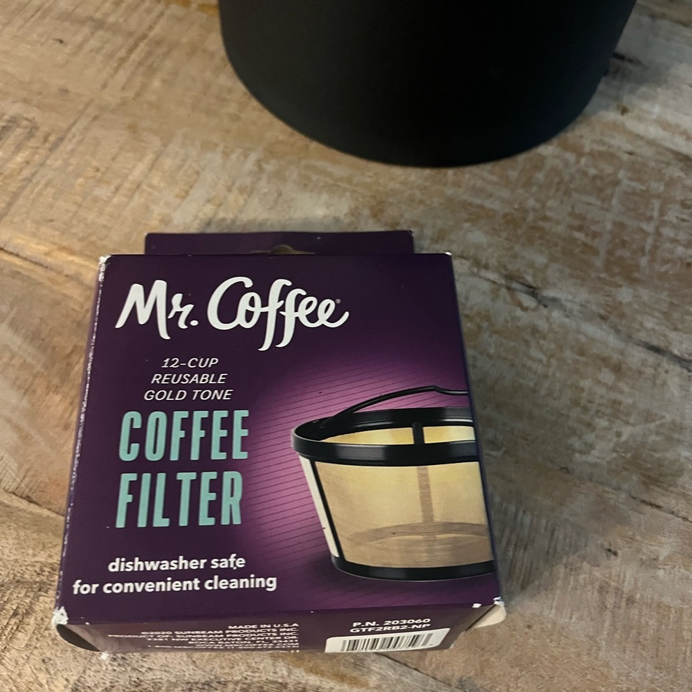 Mr. Coffee Gold Tone Coffee Filter